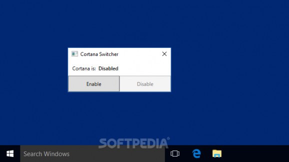 Cortana Switcher screenshot