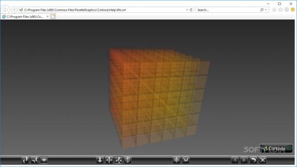 Cortona 3D Viewer (formerly Cortona VRML Client) screenshot