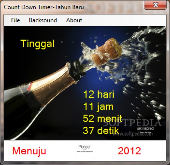 Count Down Timer-Tahun Baru screenshot