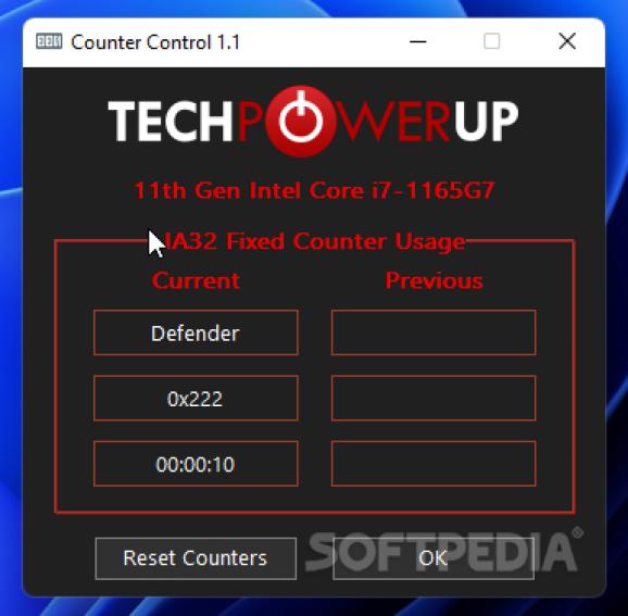 Counter Control screenshot