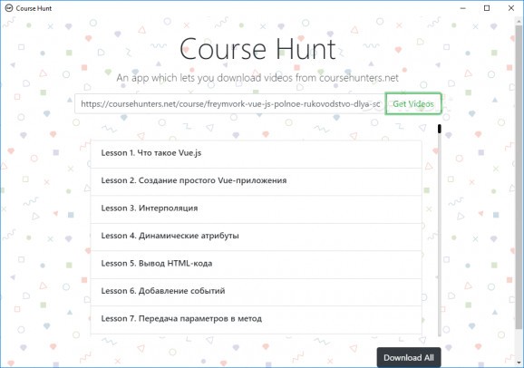 Course Hunt screenshot