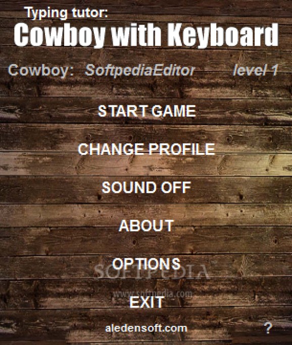 Cowboy with Keyboard screenshot