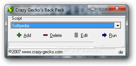 Crazy Gecko's BackPack screenshot