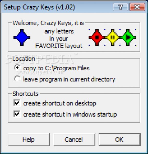 Crazy Keys screenshot