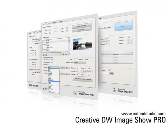 Creative DW Image Show Pro screenshot