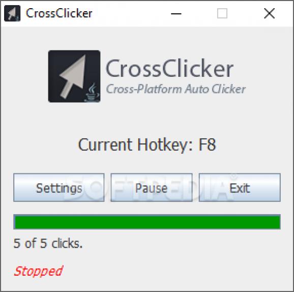CrossClicker screenshot