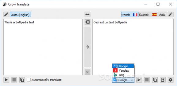 Crow Translate screenshot