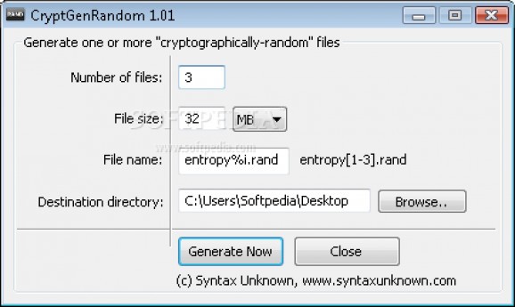 CryptGenRandom screenshot