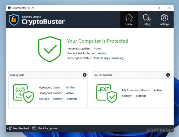 CryptoBuster screenshot