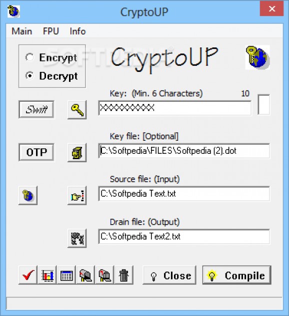 CryptoUP screenshot