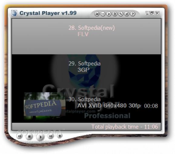 Crystal Player Pro screenshot