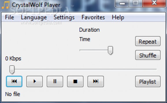 CrystalWolf Player screenshot