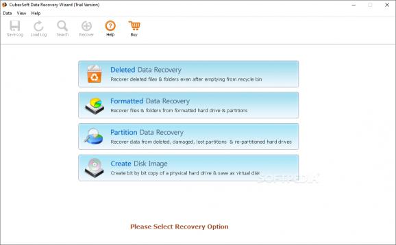 CubexSoft Data Recovery Software screenshot