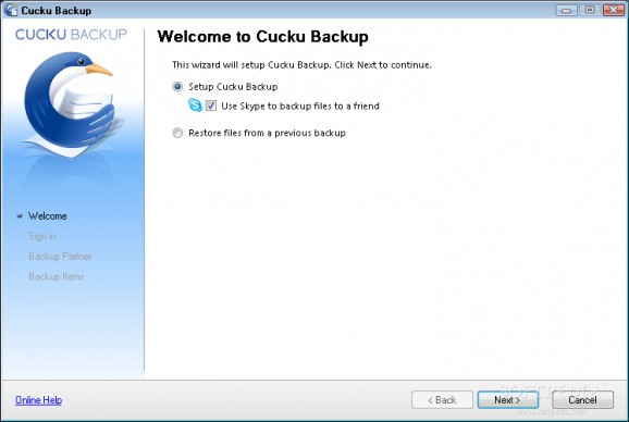Cucku Backup screenshot