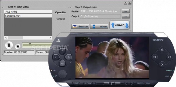 Cucusoft PSP Movie Converter screenshot