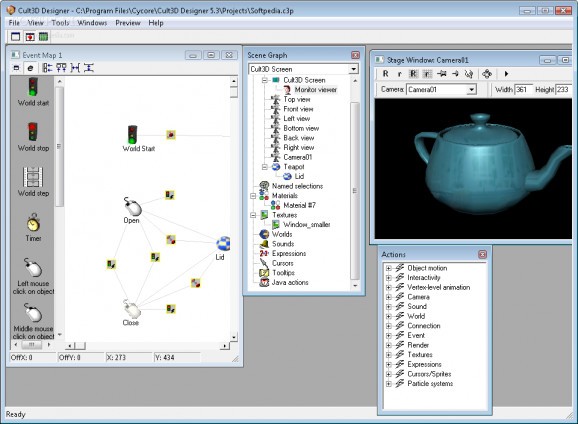 Cult3D Designer screenshot