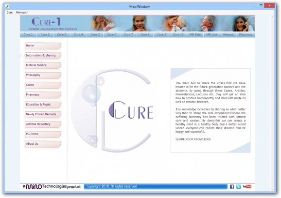 Cure screenshot