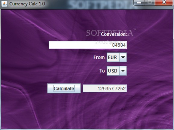 Currency Calc screenshot