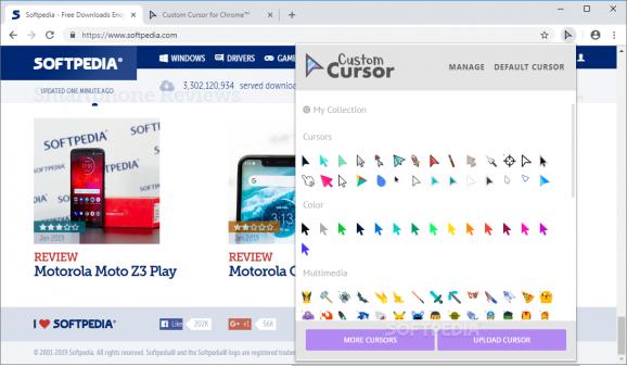 Custom Cursor for Chrome screenshot