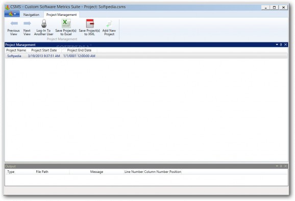 Custom Software Management Suite screenshot