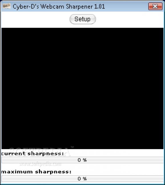 Cyber-D's Webcam Sharpener screenshot
