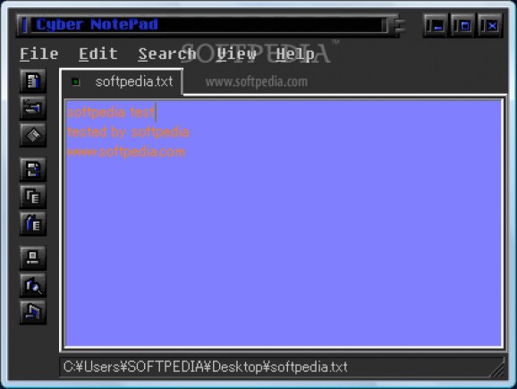 Cyber NotePad screenshot