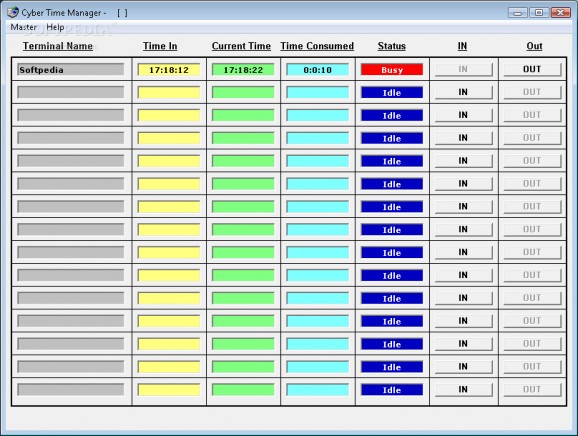 Cyber Time Manager screenshot