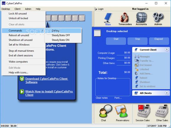 CyberCafePro screenshot
