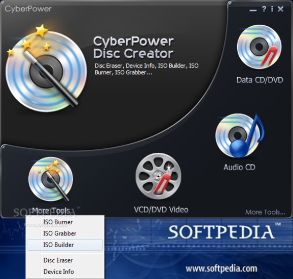 CyberPower Disc Creator screenshot