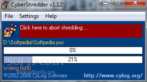 CyberShredder screenshot