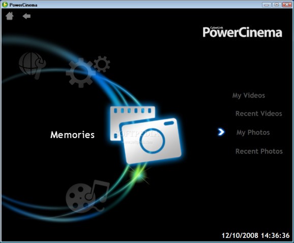 Cyberlink PowerCinema screenshot