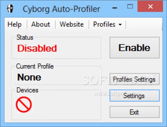 Cyborg Auto-Profiler Portable screenshot