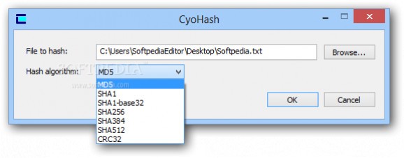 CyoHash screenshot