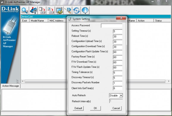 D-Link AirPremier AP Manager for DWL-2700AP screenshot