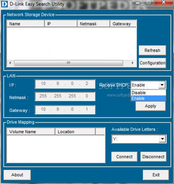 D-Link Easy Search Utility screenshot