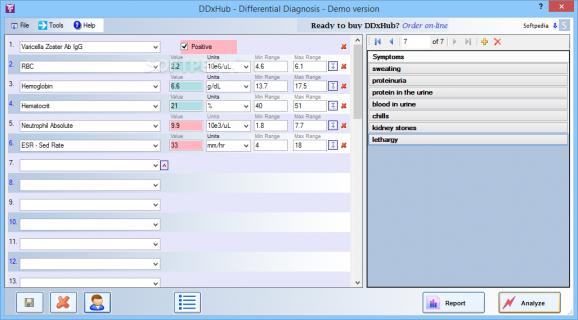 DDxHub - Differential Diagnosis screenshot