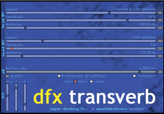 DFX Transverb screenshot