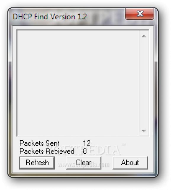 DHCP Find screenshot