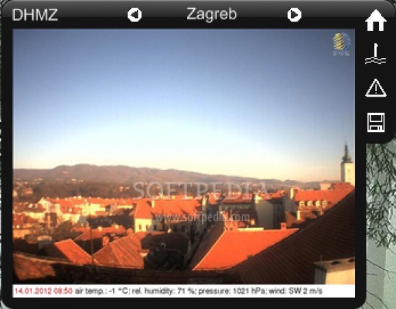 DHMZ Webcam screenshot