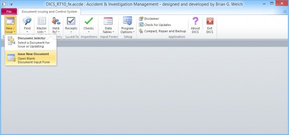 DICS - Documented Information Control System screenshot