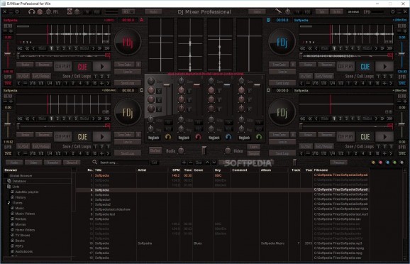 DJ Mixer Professional screenshot