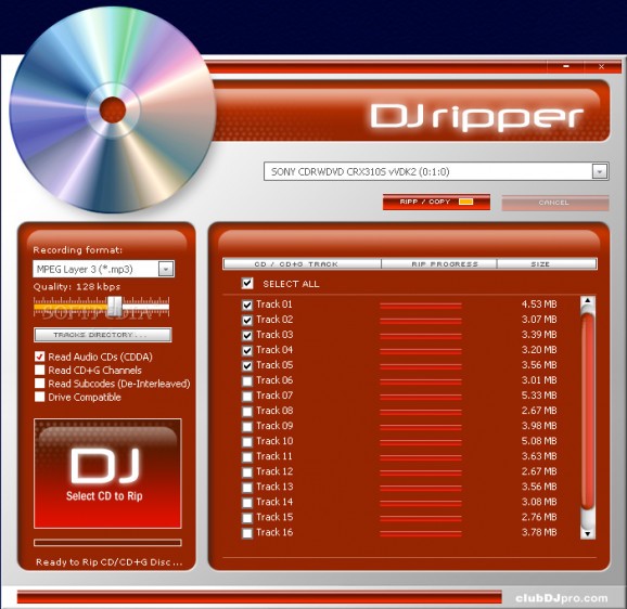 DJripper screenshot
