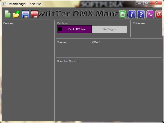 DMX LightShow screenshot