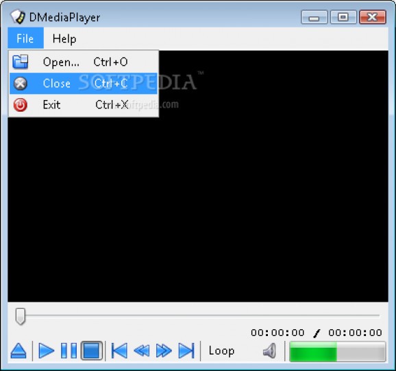 DMediaPlayer screenshot