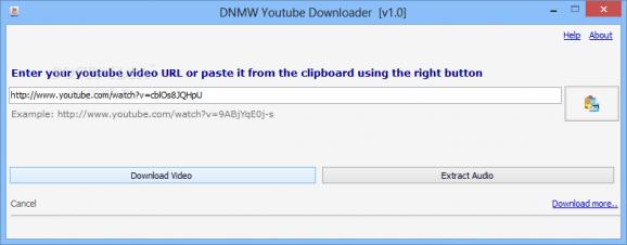 DNMW Youtube Downloader screenshot