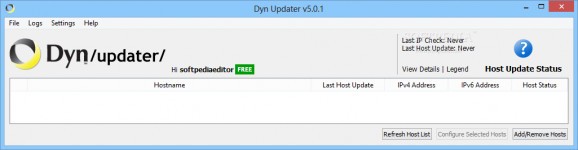 Dyn Updater screenshot