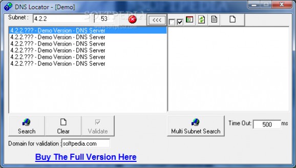 DNS Locator screenshot