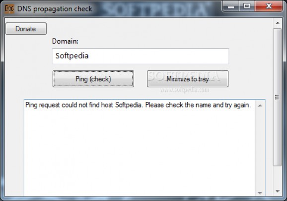 DNS progapation check screenshot