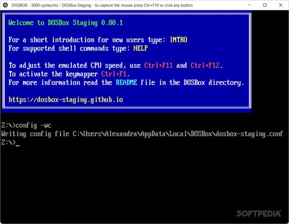 DOSBox Staging screenshot