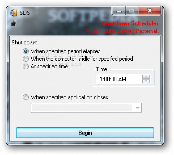 SDS screenshot